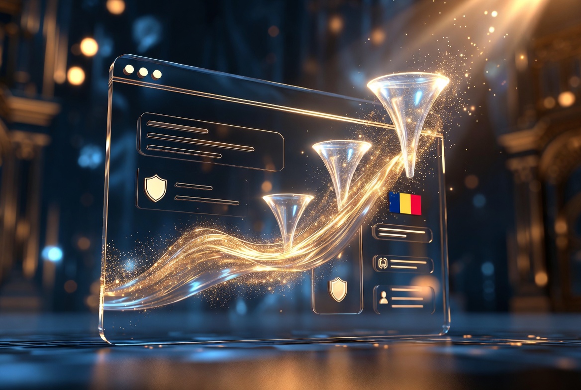 site vitrine SaaS en Roumanie