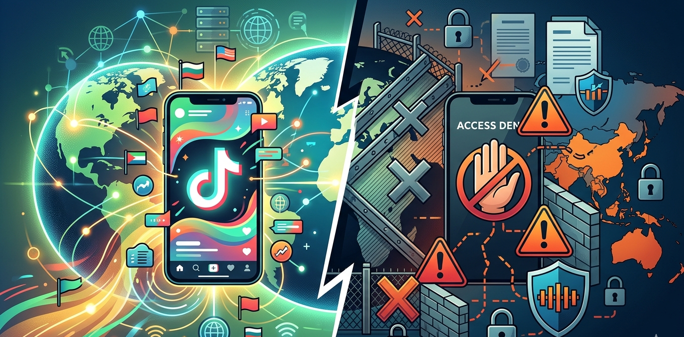 pays interdit TikTok