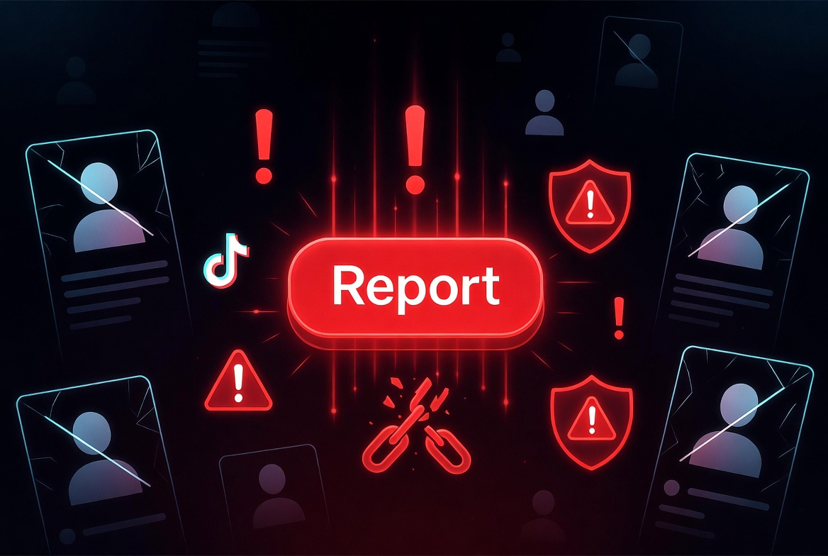 signaler un compte TikTok