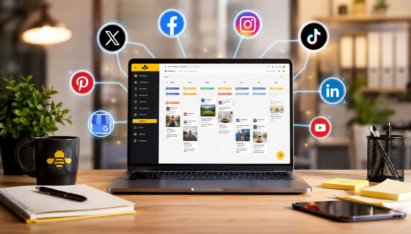 SocialBee gérer ses réseaux sociaux